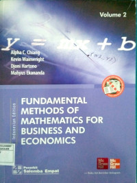 Fundamental Methods Of Mathematics For Business And Economics