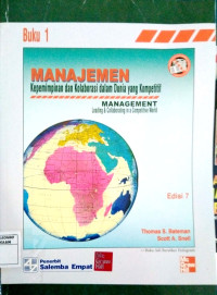 MANAJEMEN : KEPEMIMPINAN DAN KALOBORASI DALAM DUNIA YANG KOMPETITIF