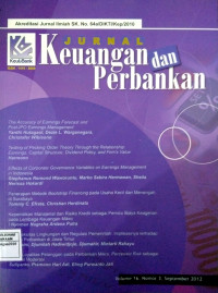 JURNAL KEUANGAN DAN PERBANKAN