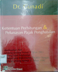 Ketentuan Perhitungan dan Penulisan Pajak Penghasilan