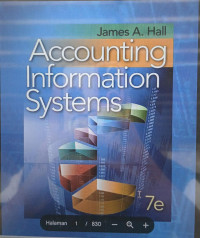 Accounting
Information
Systems