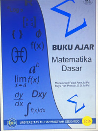 BUKU AJAR

MATEMATIKA DASAR