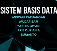 DASAR-DASAR SISTEM

BASIS DATA:
TEORI DAN PRAKTIK