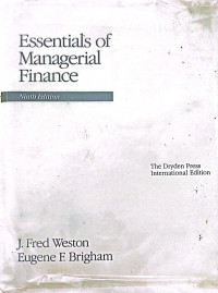 Image of Essensial of Managerial Finance