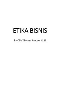 ETIKA BISNIS