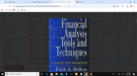 FINANCIAL ANALYSIS TOOLS AND TECHNIQUES