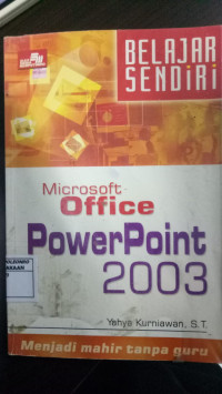 Microsoft Office Power Point 2003