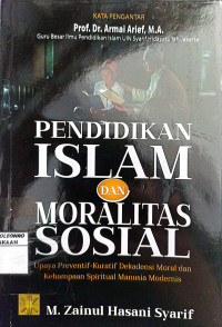 PENDIDIKAN ISLAM DAN MORALITAS SOSIAL