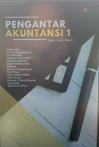 PENGANTAR AKUNTANSI 1