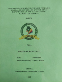 PENGARUH PENGEMBANGAN KARIR TERHADAP KINERJA