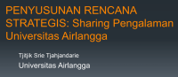 PENYUSUNAN RENCANA
STRATEGIS